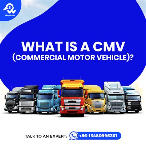 CMV (Commercial Motor Vehicle): Definition & Types