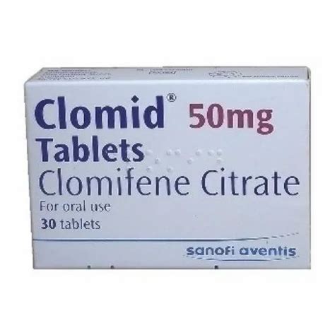 50 Mg Clomid Tablets, For Personal, Packaging Type: Strip, Rs 59 /box | ID: 12590012348