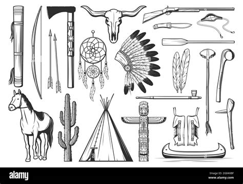 Native American War Symbols