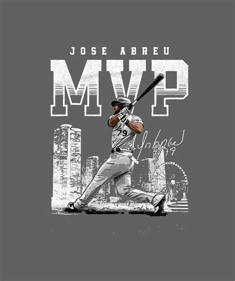 Jose Abreu MVP Digital Art by Kha Dieu Vuong - Fine Art America