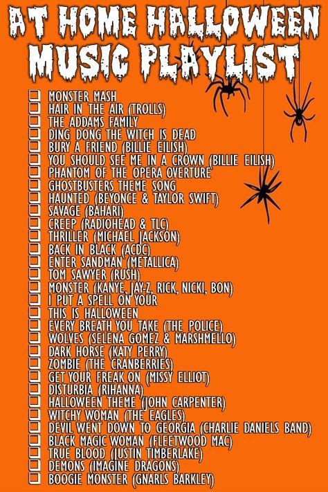 Halloween Music Playlist