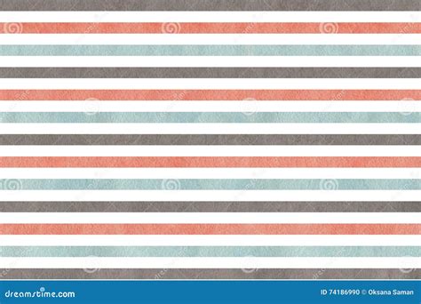 Watercolor Pink, Blue and Grey Striped Background. Stock Illustration - Illustration of card ...