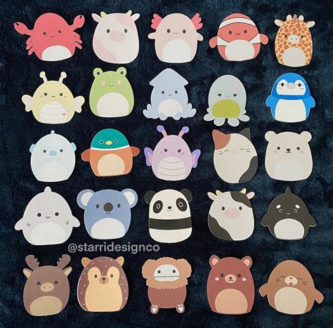 Squishmallow Stickers | Etsy