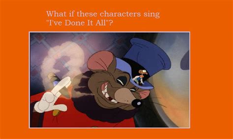 Warren T Rat and Digit - I've Done It All by Disneyfangirl774 on DeviantArt