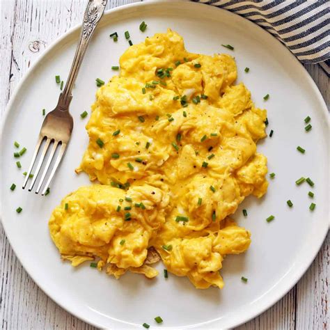 Scrambled Eggs Recipe No Dairy | Deporecipe.co