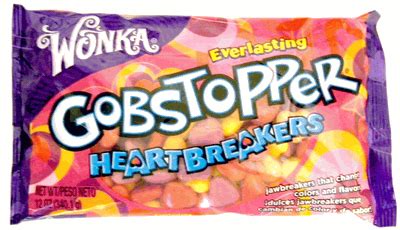 Gobstopper Heartbreakers Heart Candies 12oz. (sold out) | Gobstoppers, Valentines day bags, Candy