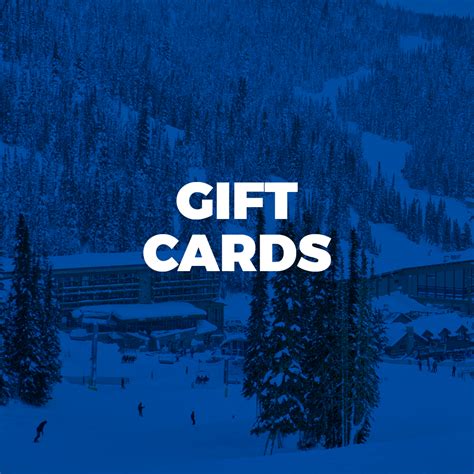 Gift Cards | Sunshine Village - Webstore