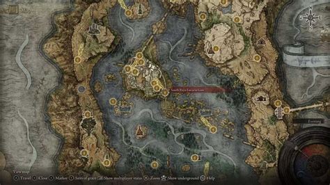 Elden Ring Meeting Place Map Guide - Hold to Reset