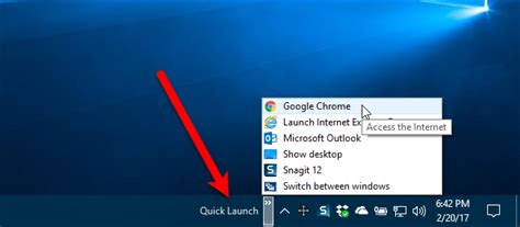 How to Bring Back the Quick Launch Bar in Windows 7, 8, or 10