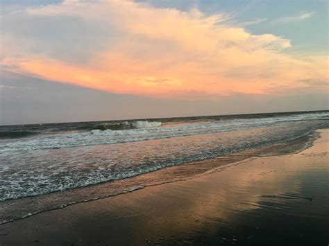 Sunset on Myrtle Beach in South Carolina reminds us how beautiful and ...