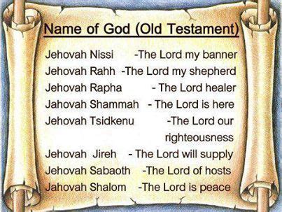 Discover the Names of God: Jehovah Nissi, Jehovah Rapha, Jehova Jireh