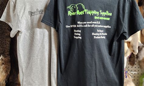 River Rats Trapping Supplies T-Shirts | River Rats Trapping Supplies