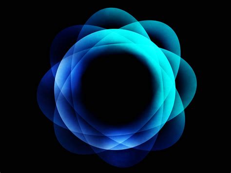 Blue Circle Wallpaper - WallpaperSafari