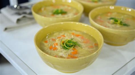 Joy Bauer's Lemon Chicken Soup with Orzo - TODAY.com