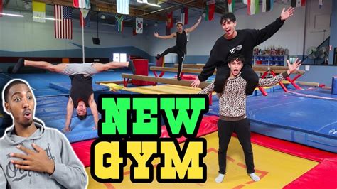 LUCAS AND MARCUS - OUR NEW GYMNASTICS GYM?! *REACTION* - YouTube