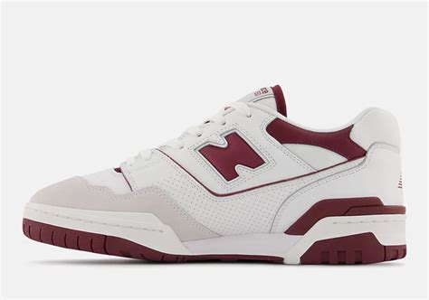 New Balance 550 White Burgundy Release Date | SneakerNews.com