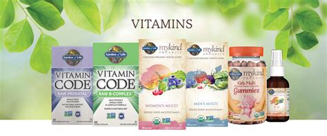 Vitamins | Garden of Life