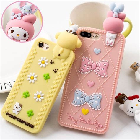 Keroppi-My Melody-PomPomPurin-CinnaMoroll-Hello Kitty iPhone Case - iPhone Cases For iphone X XS ...