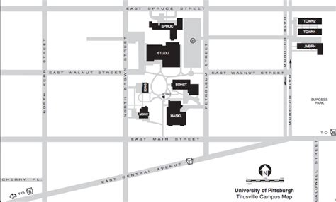 Pitt Greensburg Campus Map – Interactive Map