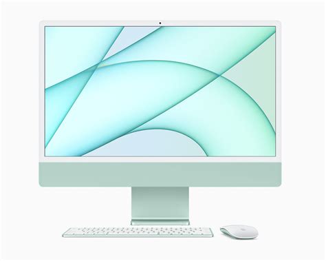 iMac features all-new design in vibrant colours, M1 chip, and 4.5K ...