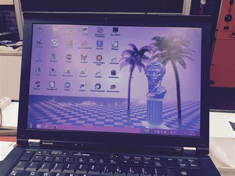 School Laptop A E S T H E T I C : r/VaporwaveAesthetics