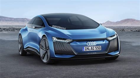 Audi Aicon concept rendered to look like a production model