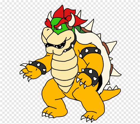 Bowser Drawing Mario Art Character, bowser, food, heroes png | PNGEgg