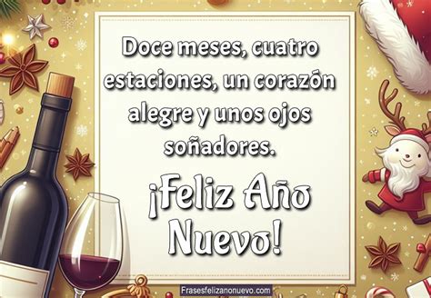 Frases Feliz Año Nuevo 2024 - Frases Para Familia y Amigos - Imágenes y ...