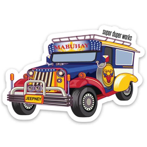 The Jeepney Sticker – super duper works