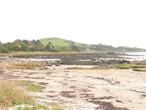 Rockcliffe Beach - Photo "View from Rockcliffe to Barcloy Hill" :: British Beaches