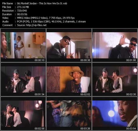 Montell Jordan «This Is How We Do It» VOB File