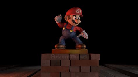 SSBU Mario by FusionTDraws on DeviantArt