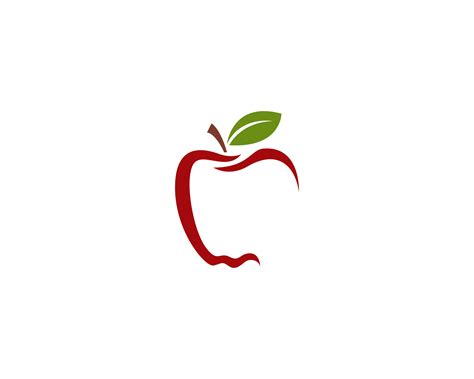 Apple vector illustration design icon logo template Vector 620786 ...