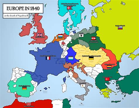 What if the Napoleonic Wars were a stalemate? - Europe in 1840 : r ...