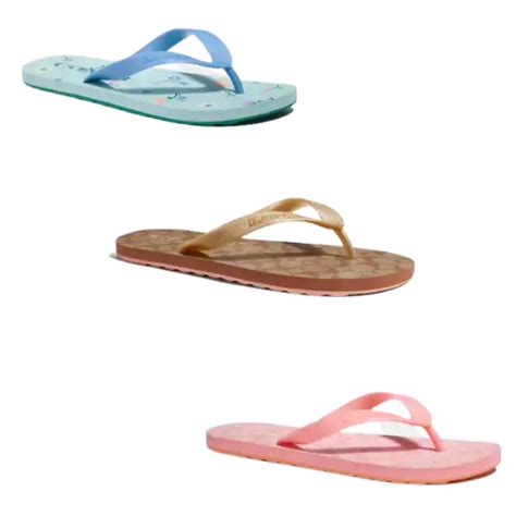 ONLY $24.65 (Reg $58) Coach Flip Flops