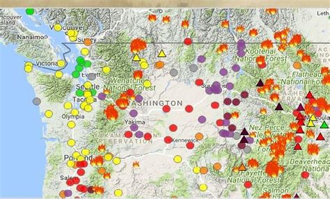 Air Quality Map Yosemite - London Top Attractions Map