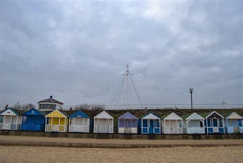 Beach Huts Along the Sea Front in Southwold Editorial Photo - Image of beautiful, coast: 202503681