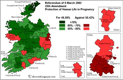 Ireland. Referendum 2002 - Electoral Geography 2.0