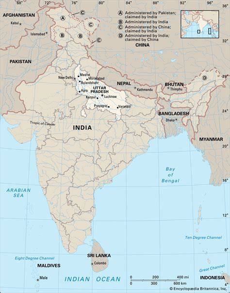 Uttar Pradesh | History, Government, Map, & Population | Britannica