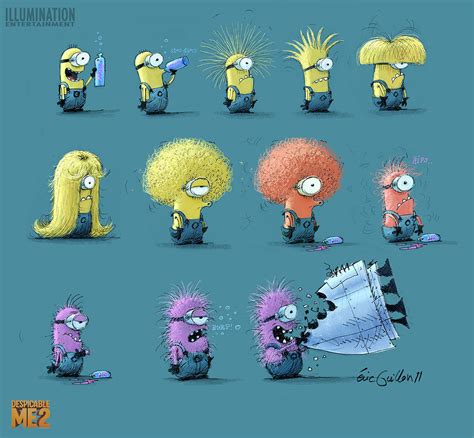 Despicable Me 2 Concept Art and Illustrations by Eric Guillon | Concept ...