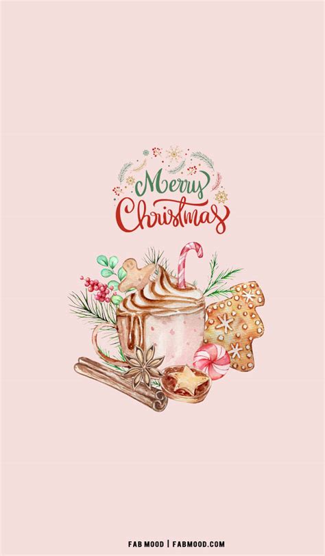 30+ Christmas Aesthetic Wallpapers : Warm Drink Wallpaper 1 - Fab Mood ...