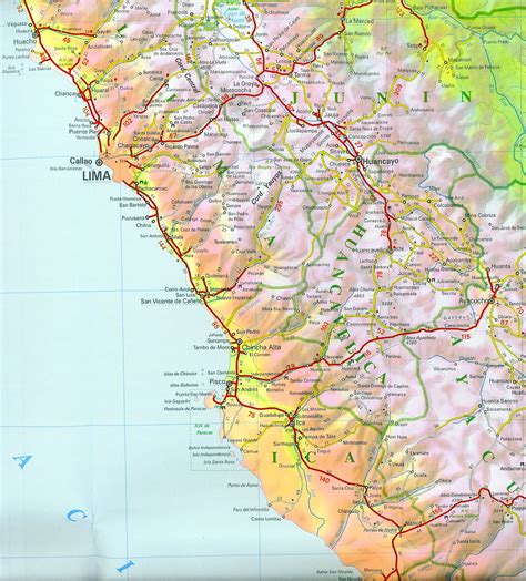 03a - Mapa vial del Perú (edición 2007); road map of Peru … | Flickr