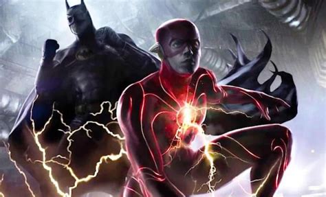 'The Flash' Concept Art Reveals Michael Keaton's Batman & Barry Allen's ...