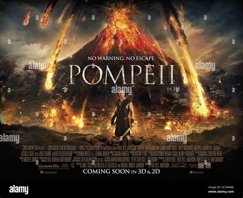 Pompeii - Movie Poster Stock Photo - Alamy