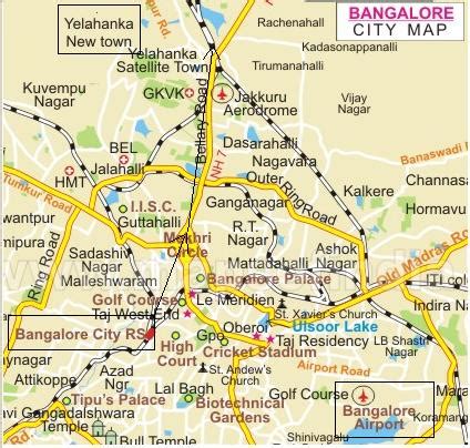 Bangalore Map