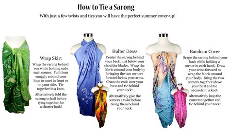 Sarongs ~ the favourite beach cover-up! | Hilltribe Ontario