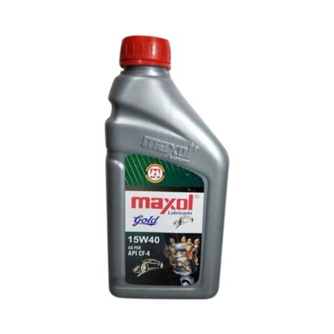 Maxol Lubricants 15W40 Lubricant Oil, Unit Pack Size: 1 Ltr, Packaging Type: Bottle at Rs 155 ...