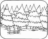 Forest coloring Pages To Download And Print For Free sketch template