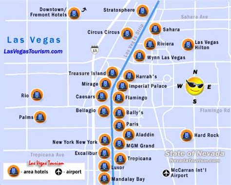 Golden Nugget Las Vegas Map - World Map Gray