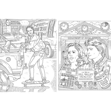 'Back to the Future: The Official Coloring Book' – Back to the Future™